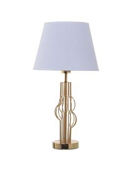 Lâmpada de mesa Alexandra House Living Multicolor Dourado Metal 40 W 30 x 57 x 30 cm