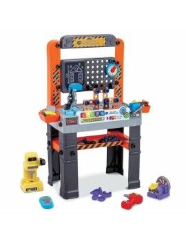 Juego de herramientas para niños Vtech Mon super établi interactif 62 Piezas