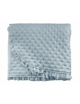 Colcha Pierre Cardin AROA Azul Cama de 105 (2 Piezas)