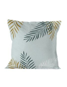 Capa de almofada HappyFriday Blanc Foliage Mint Multicolor 60 x 60 cm