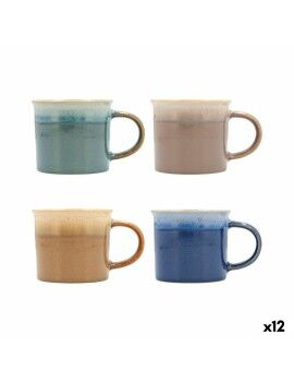 Taza Quid Duo Cerámica Multicolor (265 ml) (12 Unidades)