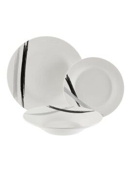 Louça Versa Minimalista Porcelana 12 Peças