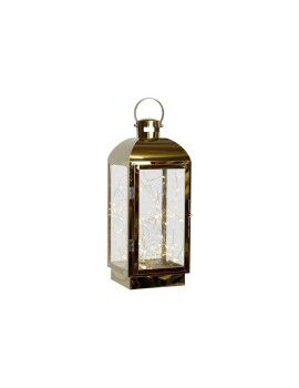 Lanterna DKD Home Decor Dourado Aço inoxidável 15 x 14 x 36 cm