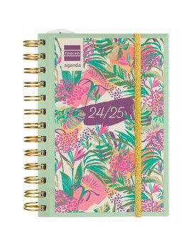 Agenda Finocam 8º SVH Tropic Verde Multicolor 1/8 12 x 16,4 cm 2024-2025