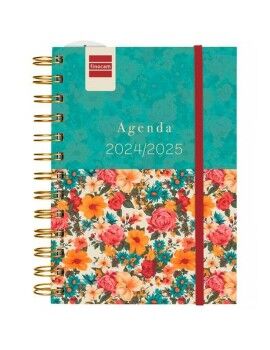 Agenda Finocam 8º SVH Garden Verde Multicolor 1/8 12 x 16,4 cm 2024-2025