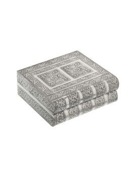 Caja-Joyero Alexandra House Living Plateado Metal 23 x 9 x 19 cm