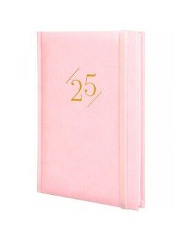 Agenda Finocam DYNAMIC LONDON Y10 Cor de Rosa A5 14 x 20,4 cm 2025