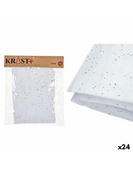 Acessório para Presépio Tapete Branco 50 x 0,01 x 50 cm (24 Unidades)