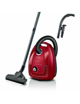 Aspirador BOSCH BGB38RD2 Preto Vermelho 600 W