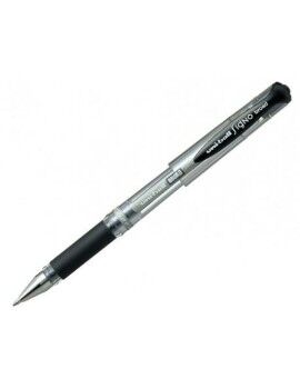 Boligrafo de tinta líquida Uni-Ball Signo Broad UM-153 W Negro 0,6 mm (12 Piezas)