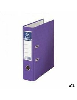 Archivador de Palanca DOHE Morado A4 12 Unidades 285 x 320 x 70 mm (12 Unidades)