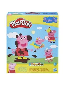 Juego de Plastilina Play-Doh Hasbro Peppa Pig Stylin Set