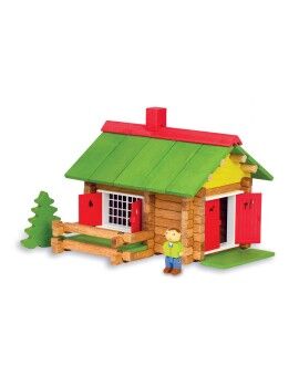 Figuras de Acción Jeujura My Wooden Chalet  100 Piezas Playset