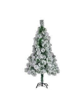 Árvore de Natal Branco Verde Metal Plástico