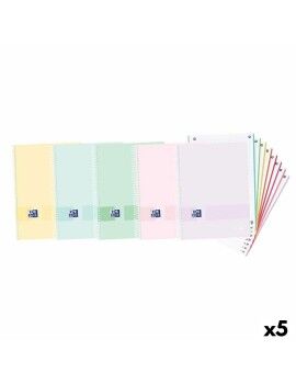 Set de Cuadernos Oxford Multicolor A4 (5 Unidades)