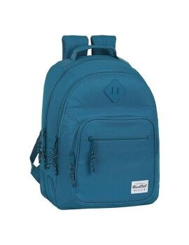 Mochila Escolar BlackFit8 Egeo Azul (32 x 42 x 15 cm)