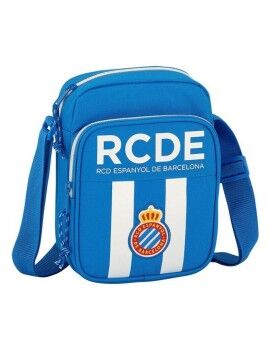 Bandolera RCD Espanyol 611753672 Azul Blanco (16 x 22 x 6 cm)