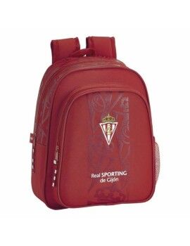 Mochila Infantil Real Sporting de Gijón Rojo