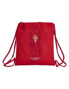 Saco Mochila com Cordas Real Sporting de Gijón Vermelho