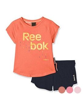 Conjunto Deportivo para Niños Reebok G ES SS Naranja