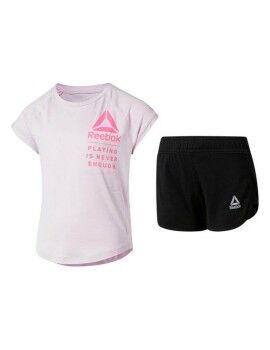 Conjunto Deportivo para Niños Reebok G ES SS MONGLW BABY Rosa