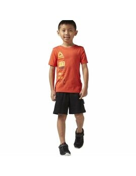 Conjunto Deportivo para Niños Reebok BK4380 Naranja