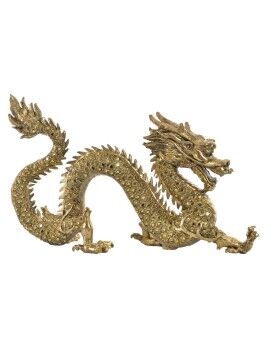 Figura Decorativa DKD Home Decor Dorado Oriental 52 x 14 x 32 cm