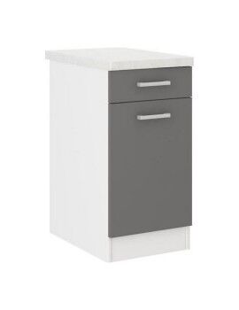 Mueble de cocina 40 x 47 x 82 cm Gris Melamina PVC