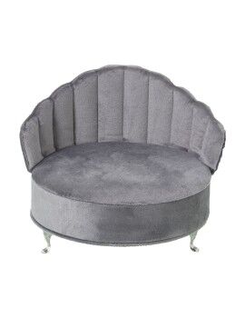 Caja-Joyero Alexandra House Living Gris Textil 17 x 15 x 17 cm Sillón