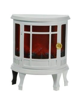 Adorno Navideño Lifetime Blanco Chimenea 25 x 12,5 x 30 cm Luz LED