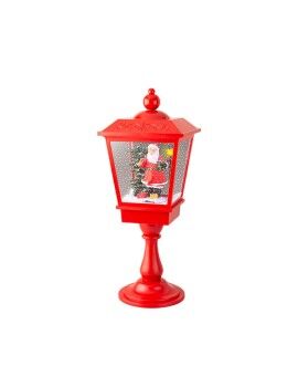 Farol LED Lumineo Rojo Papá Noel Música Movimiento