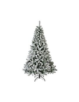 Árvore de Natal Everlands Monarca Verde PVC Metal Nevado Ø 126 x 210 cm