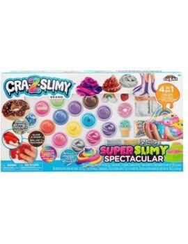 Slime Colorbaby Cra-Z-Slimy 4 em 1 Conjunto