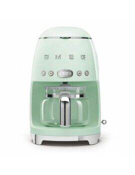 Cafetera de Goteo Smeg Retro 1050 W Verde 10 Tazas