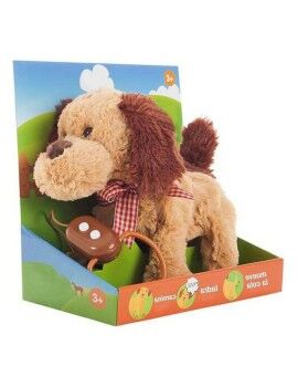 Perro de Peluche Marrón 22 cm