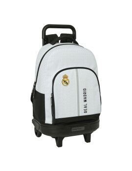 Mochila Escolar Safta Branco 33 x 22 x 45 cm