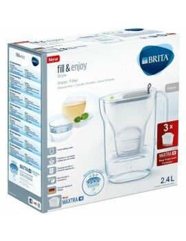 Jarra Filtrante Brita Gris Plástico 2,4 L