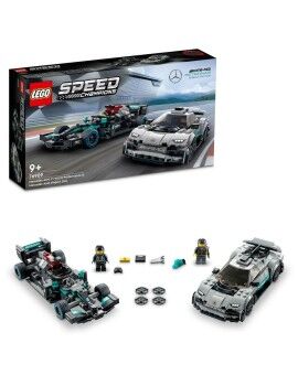 Playset Lego Speed Champions: Mercedes-AMG F1 W12 E Performance & Mercedes-AMG Project One 76909