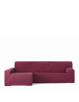 Funda para chaise longue de brazo largo izquierdo Eysa TROYA Burdeos 170 x 110 x 310 cm