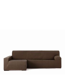 Funda para chaise longue de brazo largo izquierdo Eysa TROYA Marrón 170 x 110 x 310 cm