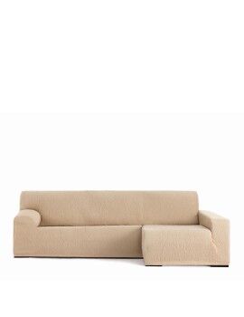 Capa para chaise longue de braço comprido direito Eysa TROYA Bege 170 x 110 x 310 cm