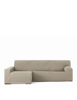 Capa para chaise longue de braço comprido esquerdo Eysa TROYA Marrom Glacé Marrom claro 170 x 110...