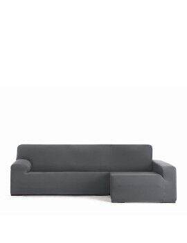 Capa para chaise longue de braço comprido direito Eysa BRONX Cinzento escuro 170 x 110 x 310 cm