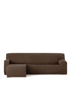 Funda para chaise longue de brazo corto izquierdo Eysa TROYA Marrón 170 x 110 x 310 cm