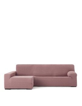 Funda para chaise longue de brazo largo izquierdo Eysa JAZ Rosa 180 x 120 x 360 cm