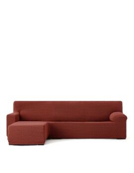 Capa para chaise longue de braço curto esquerdo Eysa JAZ Vermelho Escuro 120 x 120 x 360 cm