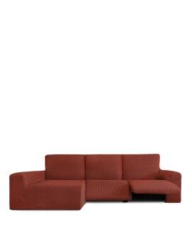 Funda para chaise longue de brazo largo izquierdo Eysa JAZ Rojo Oscuro 180 x 120 x 360 cm