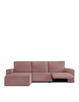 Capa para chaise longue de braço curto esquerdo Eysa JAZ Cor de Rosa 120 x 120 x 360 cm