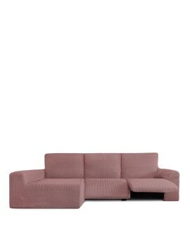 Funda para chaise longue de brazo largo izquierdo Eysa JAZ Rosa 180 x 120 x 360 cm