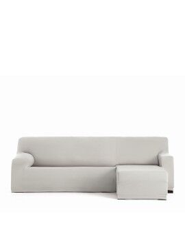 Capa para chaise longue de braço curto direito Eysa BRONX Branco 110 x 110 x 310 cm